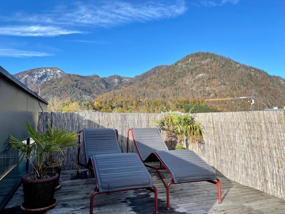 巴德伊舍Luxus Penthouse Mit Panoramablick公寓 外观 照片