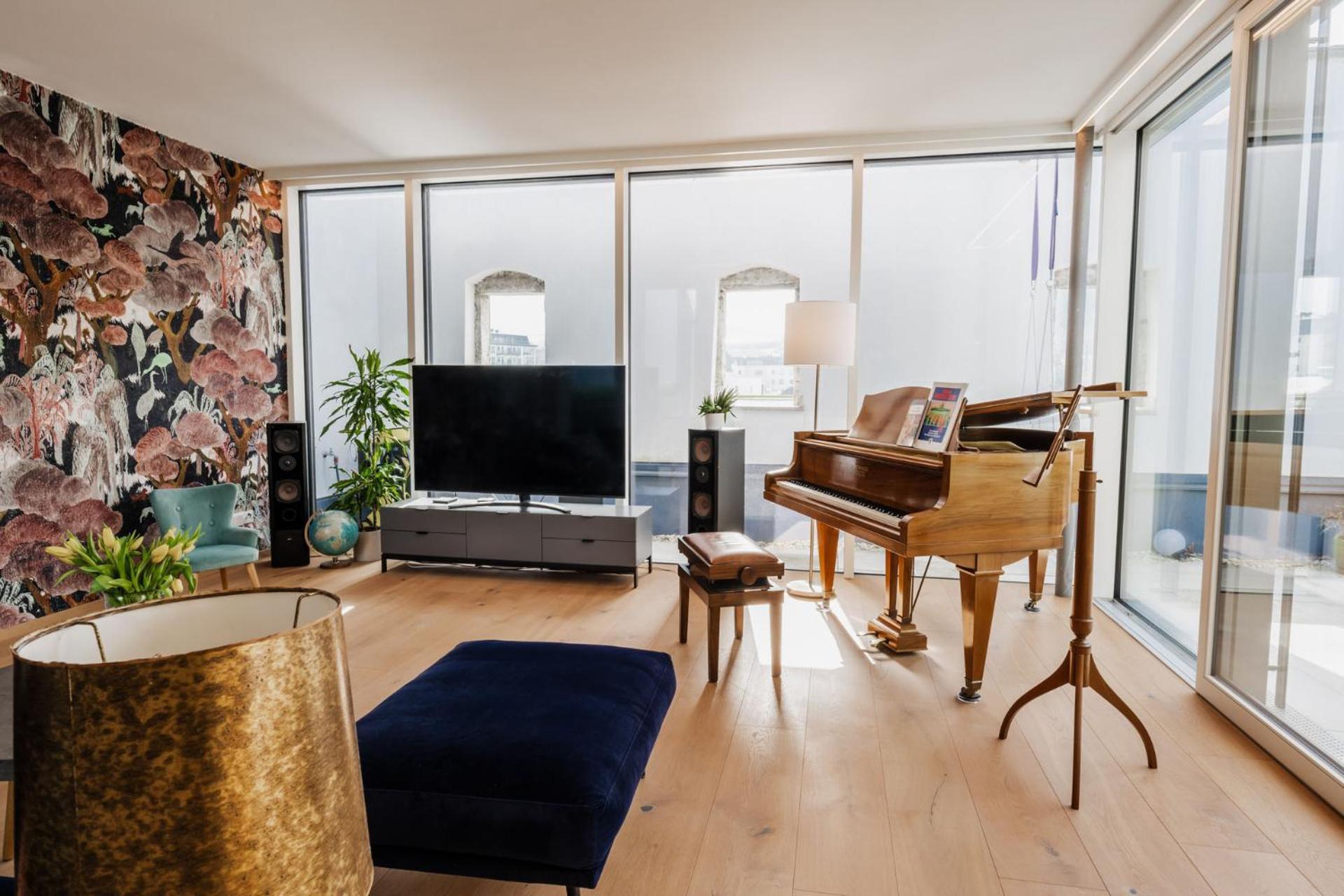 巴德伊舍Luxus Penthouse Mit Panoramablick公寓 外观 照片